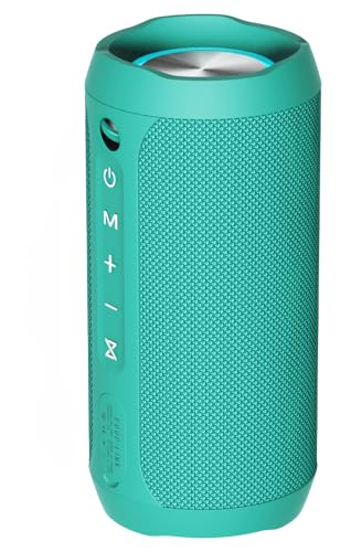 EDUPLINK Bluetooth Speaker IPX7 Waterproof Wireless,Teal - color: Teal Dark Waterproof Speaker
