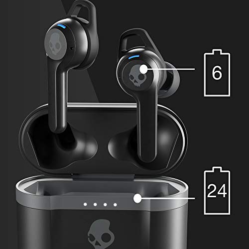 Skullcandy Indy Evo XT in-Ear Wireless Earbuds, 30 Hr Battery, Microphone, Works with iPhone Android and Bluetooth Devices - Black - color: True Black, style: Indy Evo 2024