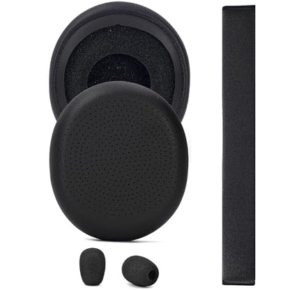 Defean Kit 2 IN1 Earpads for Logitech H800 Wireless Headphones | H800 Upgrade Replacement Ear Pads and Headband Pad Cushions Microphone Foam, High-Density Foam Ear Pads Cushions