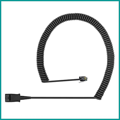Office Phone Headset HD Voice for Aastra Allworx AltiGen Digium IPitomy Telephones, RJ9 & 3.5mm Adapter Cable (Binaural) - size: Duo for Avaya Allworx AltiGen Digium