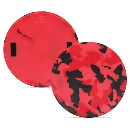 WC Side Plates for Arctis Nova Pro Wireless, Pro Wired & Nova Elite | Made by Wicked Cushions | Also fits Nova Pro Omni, 7, 7X & 7P | Red Camo - color: Red Camo