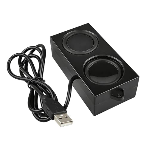 USB Computer Speaker, 4Ohm 5W Woofer, for Arduino, PC, Laptop | Loudspeaker with Plug and Play Desktop, and Game Console Diy