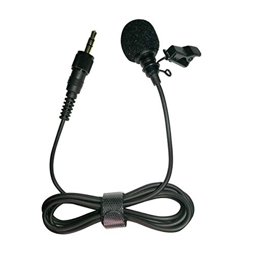 Pro Omni-Directional Condenser Lavalier Microphone for Sony UWP V1/D11/D21 Wireless Microphones Transmitter