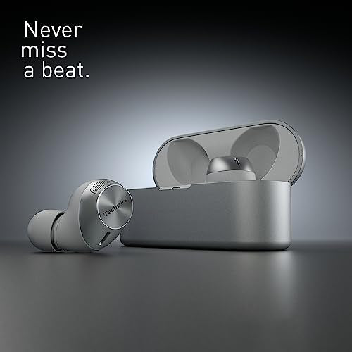 Technics EAH-AZ40M2 - Wireless in-Ear Noise-Cancelling Headphones (Silver)