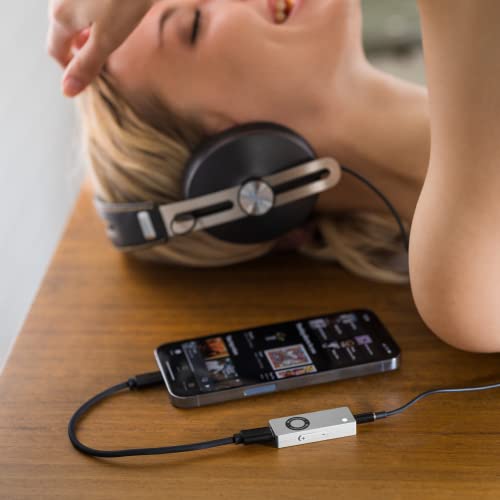 Audioengine DAC3 Portable USB-C DAC, 32-Bit Headphone Amplifier | Hi-Res Audio Adapter for iPhone, Android, Laptop and Tablet - size: Mobile