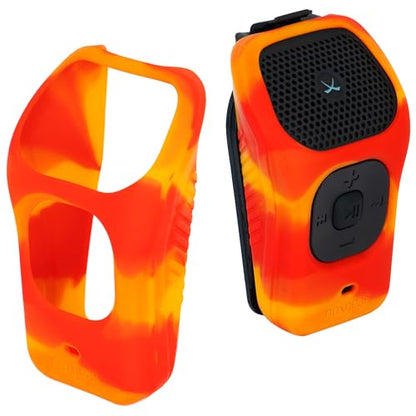 noxgear 39g Wearable Bluetooth Speaker Silicone Skin, Fire | Ultra-Thin, Multiple Colors, Scuff Protection, Soft Touch - color: Fire