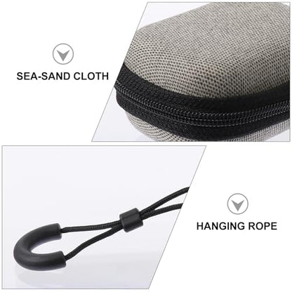 Artibetter Waterproof Eva Zipper Earphone Charger Storage Bag, Pressure-Resistant Mini Cable Organizer Pouch for Travel and Electronics Accessories