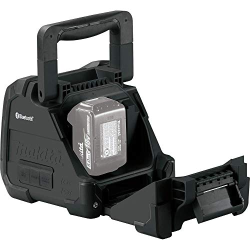 Makita XRM08B 18V LXT / 12V max CXT Lithium-Ion Cordless Bluetooth Job Site Speaker, Tool Only | Tool Only, Water- and dust-resistant construction, Power That Lasts