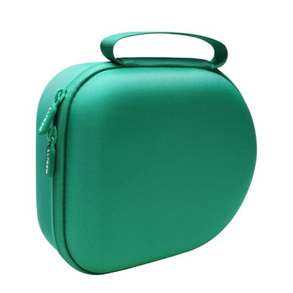 Case for Audio-Technica ATH-M20x/Raycon/JBL/Sony/Anker Headphone Green | Carrying Travel Headphone Case Hard Shell for Over Ear Headphone - color: Green