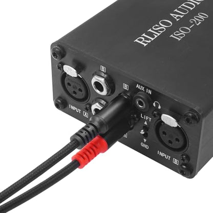 RCA Female to Male Extension Cable - Premium Audio Extender Cord for High Sound Quality & Durability, Compatible with Home Theater, TV, Soundbar - 10ft/3m - size: 10 ft