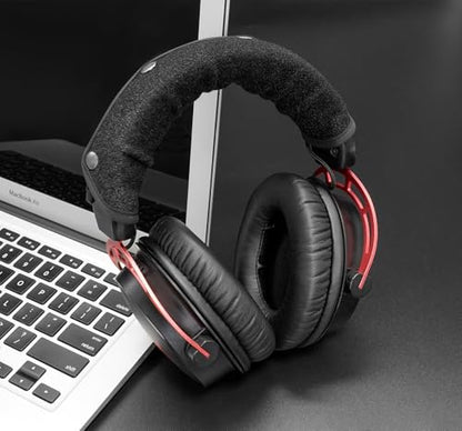 GVOEARS Premium Replacement Ear Pads for HyperX Cloud 1/2/3/Pro - Black | Also for Core/Alpha/Alpha S/Alpha Pro/Flight/Flight S/Stinger, CloudX Stinger Headset & More