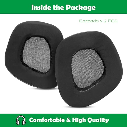 Cooling Replacement Earpads Cushions Compatible with Corsair Void PRO RGB SE Wireless Gaming Headset Ear Pads with Cool Gel Layer
