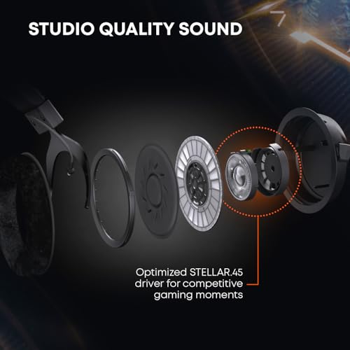 beyerdynamic MMX 300 PRO Closed Gaming Headset with Stellar.45 Driver and Condenser Microphone, Wired Gaming Headset Suitable for PC, Gaming Console, PS, Switch. Handmade in Germany, Black | STELLAR.45 Driver, Condenser Mic, Multi-platform, Handmade in Ge