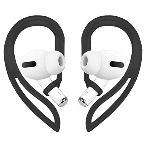 Ear Hooks Compatible with AirPods 3rd Generation [Multi-Dimensional Adjustable] YINVA Accessories Compatible with AirPods Pro AirPods 3 2 1 Gen(Black) - color: Black