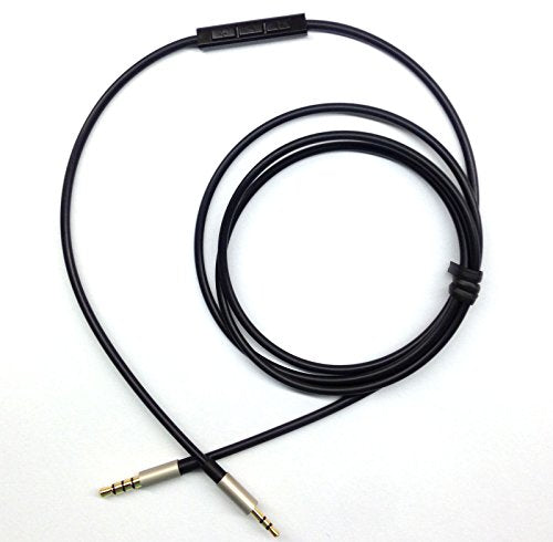 Replacement Cable Compatible with JBL Synchros S300 S300I S700 S500 S400BT J56BT E40BT E30 E40 S400BT E50BT Headphone, Remote Volume Mic Compatible with iPhone only