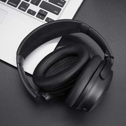 GEVO Headband Cover for Bose QC35 & QC35 ii & QC45 - Black - color: Black