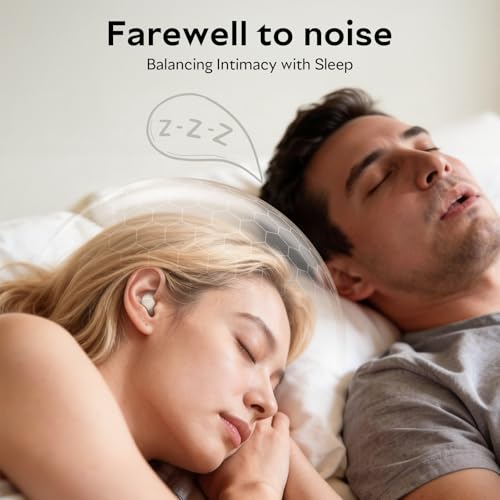OHAYO Sleep Earbuds Bluetooth 6.0 Noise Cancelling Headphones for Side Sleepers No Touch Control