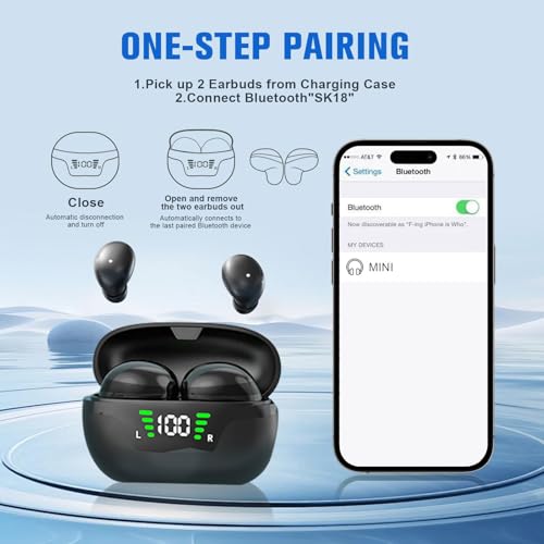 Invisible Smallest Mini Earbuds Wireless Bluetooth Ear Buds for Small Ears Canals, Discreet Low Profile Spy Earpiece Wireless Tiny Micro Hidden Earbuds with Microphone Small Headphones for Work-Beige - color: Nude