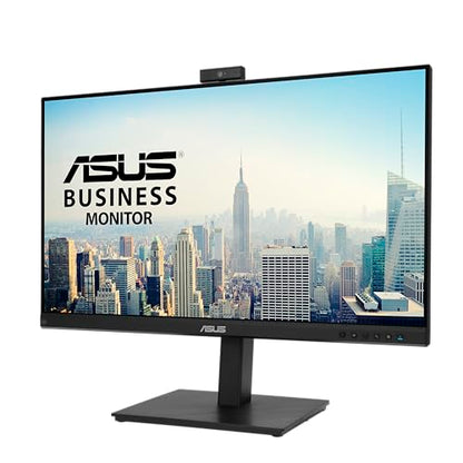 ASUS BE279QSK 27 Inch 1080P FHD Computer Monitor, Webcam, HDMI, DisplayPort - size: 27 Inch, style: Webcam Height Adjustable