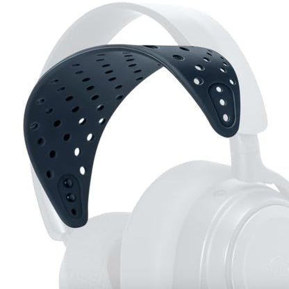 WC HeadbandZ Arctis Nova V2 - Upgraded Wide Silicone Headband Compatible with Arctis Nova Headsets by Wicked Cushions | Wider Weight-Distributing Design, Softer Flexible Silicone | Midnight Blue - color: Midnight Blue