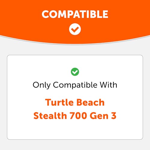 WC Freeze V2 Stealth 700 Gen 3 - Earpads for Turtle Beach Stealth 700 Gen 3 - color: Black