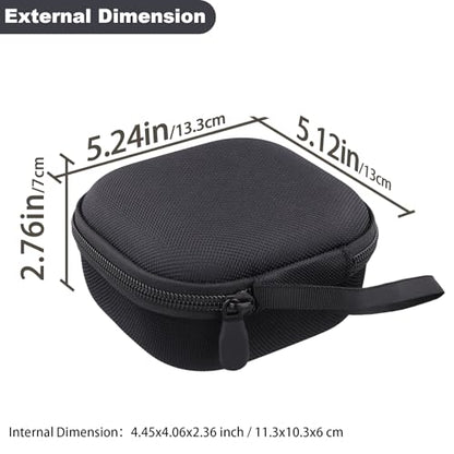 Aenllosi Case for Bose SoundLink Micro 2nd Gen Speaker, Black | EVA case construction, Water-resistant design, Dust-resistant design, Protective case only - color: Black-, style: Hard Case for Bose SoundLink Micro 2nd Gen