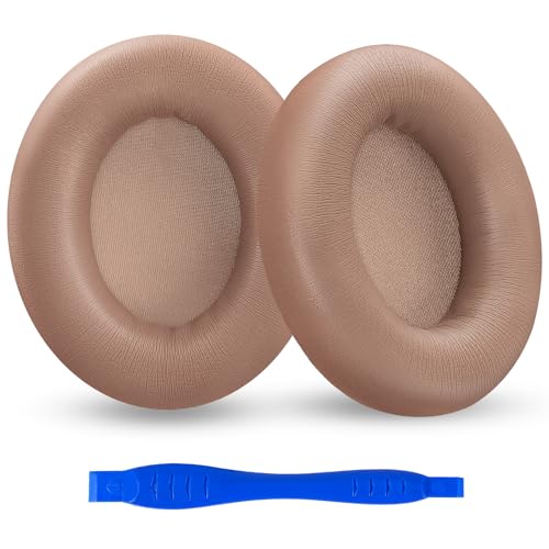 Studio Pro Headphone Ear Pads, Replacement Earpads/Cushions for Beats Studio Pro, with Premium Protein Leather, Resilient Memory Foam, Added Thickness - color: Dune