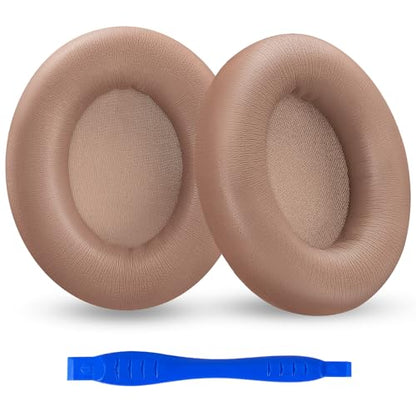 Studio Pro Headphone Ear Pads, Replacement Earpads/Cushions for Beats Studio Pro, with Premium Protein Leather, Resilient Memory Foam, Added Thickness - color: Dune