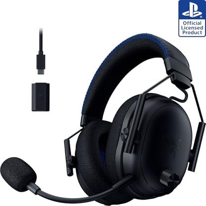 Razer BlackShark V3 Pro Wireless ANC PlayStation Gaming Headset, Black - color: Black, style: PS5