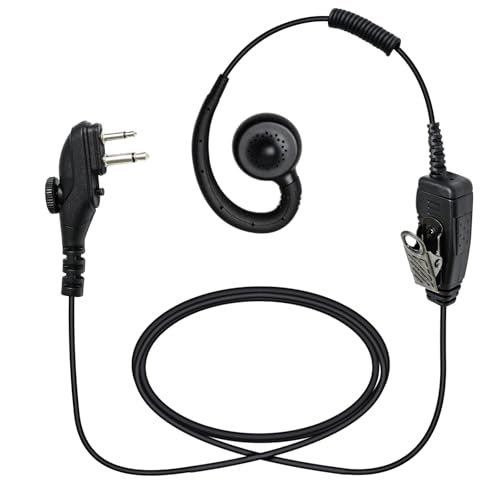 C Shape Swivel Earpiece Microphone Ear Piece Radio Headset Ptt Headphone for Hytera Hyt tc-610 tc-320 tc 508 780 bd552i pd402i pd562 pd562i bd612i bd502 bd502i bd552 tc320 tc508 pd362i pd502 pd502i