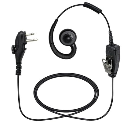 C Shape Swivel Earpiece Microphone Ear Piece Radio Headset Ptt Headphone for Hytera Hyt tc-610 tc-320 tc 508 780 bd552i pd402i pd562 pd562i bd612i bd502 bd502i bd552 tc320 tc508 pd362i pd502 pd502i