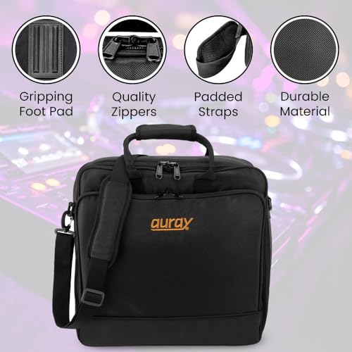 AURAY Nylon Padded Mixer Bag w Gear Protector, Fits Up to 15x15 inch Mixers - size: Fits Up to 15x15" Mixers