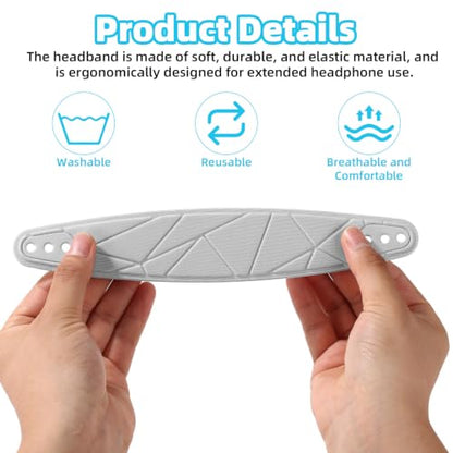 Headband for SteelSeries Arctis Nova 7(Gray) - color: grey