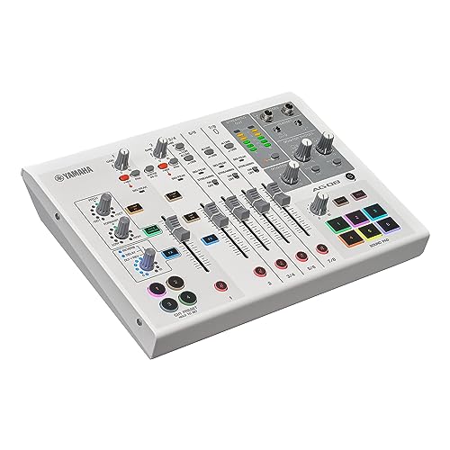 Yamaha AG03MK2 Black 6-Channel Live Streaming Loopback Mixer/USB Interface with Steinberg Software Suite - color: Black, style: AG03 MK2