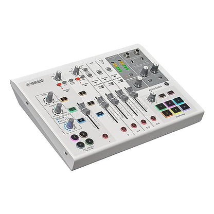 Yamaha AG03MK2 Black 6-Channel Live Streaming Loopback Mixer/USB Interface with Steinberg Software Suite - color: Black, style: AG03 MK2