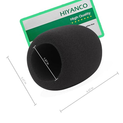 Podmic Pop Filter Microphone Windscreen Foam Mic Cover for Rode PodMic Broadcast Mic Large-Diaphragm Microphone to Block Out Plosives