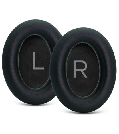 Replacement Ear Pads are Compatible with Bose QuietComfort 45 (QC45)/QuietComfort SE (QC SE) Headphones. Akkiv Earpads Cushions with Protein Leather and Memory Foam (Graphite Black) - color: graphite black