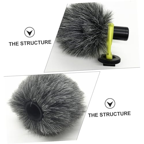 Mic Furry Windscreen Camera Microphone Accessory Windproof Furry Cover Protection