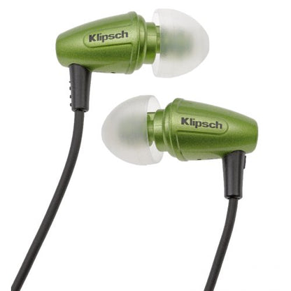 Klipsch Image S3 Noise-Isolating Earphones with Patented Oval Ear-Tips (Galaxy Green)