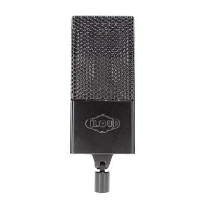 Cloud Microphones 44 Midnight Passive Ribbon Microphone with Cloudlifter CL-1 Activator for Professional Voice/Music Recording + U1 Universal Shock Mount + Tripod Boom Adjustable Floor Stand + More