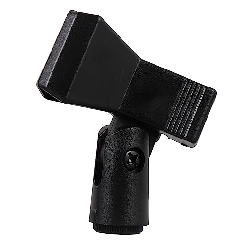 HANABASS 3PCS Microphone Clip Holder Adapter Durable Clothespin Style Mic Mount for Microphones