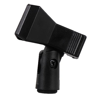 HANABASS 3PCS Microphone Clip Holder Adapter Durable Clothespin Style Mic Mount for Microphones