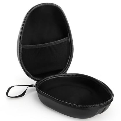 Tosnail 2 Pack Full-Sized Hard Headphone Case - Great Protection for Audio Technica, Beats, Sony and More - Black
