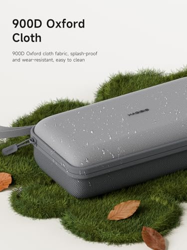Hagibis Electronics Organizer Travel Case Cable Organizer Bag Pouch Portable Waterproof Carry Case for Cable, Charger,Power Bank, SD Card, Mouse, USB Flash Disk (DPB03 Grey)