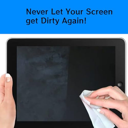 Audio Wipes | 100 Individually Wrapped Cleaning Wipes | Alcohol-Free, Fast-Drying, Safe for Xbox/PlayStation Controllers, Headphones, Earbuds, Monitors & More – Ideal for Gamers!