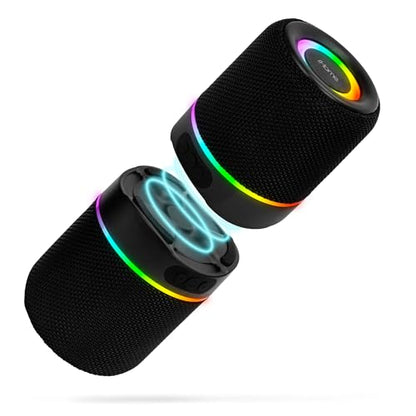iHome 2-in-1 Portable Wireless Bluetooth Speaker with RGB Lights