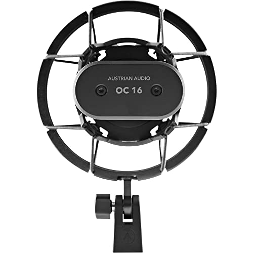 Austrian Audio OC16 Large-Diaphragm Cardioid Condenser Microphone Bundle Hi-X15 Professional Closed-Back Over-Ear Headphones