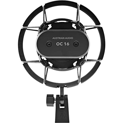 Austrian Audio OC16 Large-Diaphragm Cardioid Condenser Microphone Bundle Hi-X15 Professional Closed-Back Over-Ear Headphones