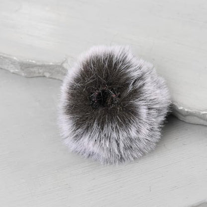 ECSiNG 2pcs Lavalier Microphone Furry Wind Muff Compatible with Diameter of 0.5-1.2cm Clip-on Lavalier Microphones (0.5cm) - size: 0.5-1.2cm