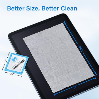 200 Count Screen Wipes, Screen Cleaner Wipes for Electronics, Touchscreens - size: 200 count